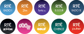 RTE radio logos