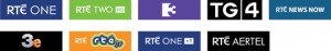 RTE tv logos