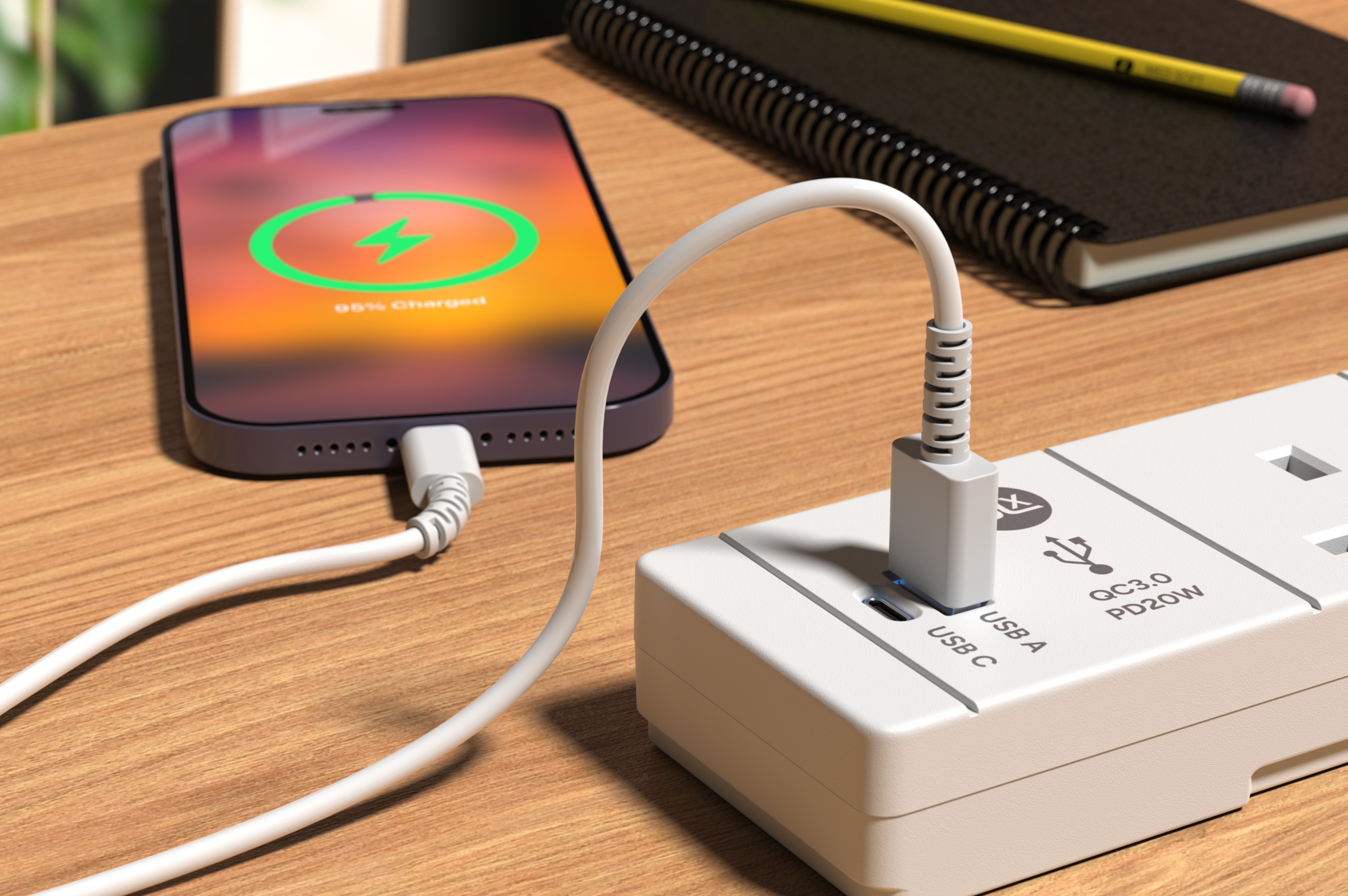 Accessories / Other :: Plugs & Adapters :: 4 Gang Extension Lead 2m ...