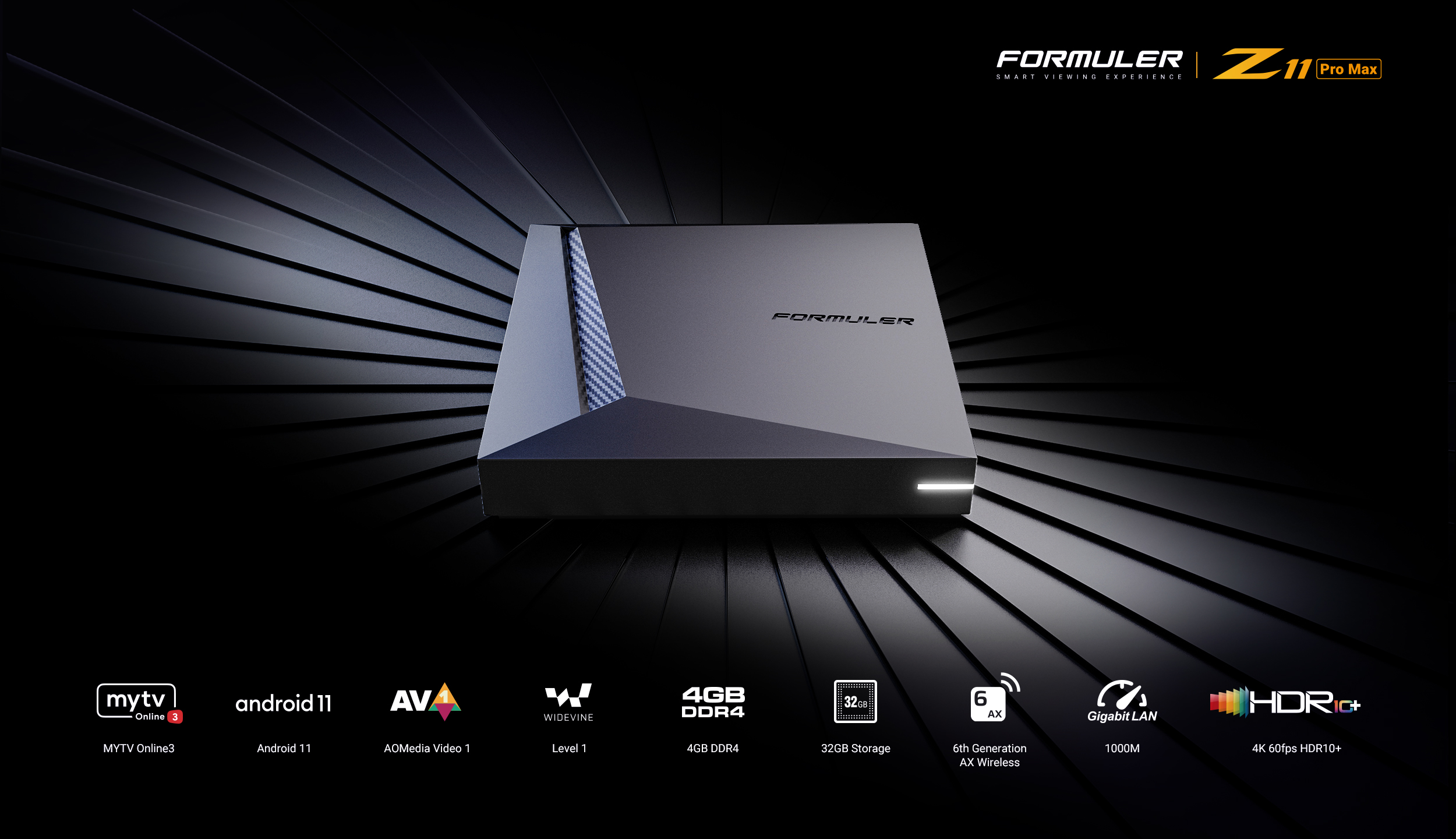 Formuler Z11 PRO MAX-Open Box