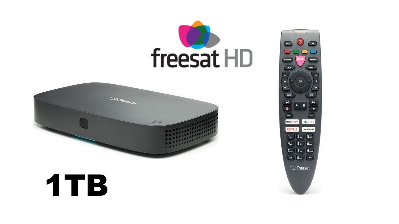 Freesat UHD-4X Smart 4K Ultra HD Digital Satellite Enregistreur TV - HDMI -  1TB